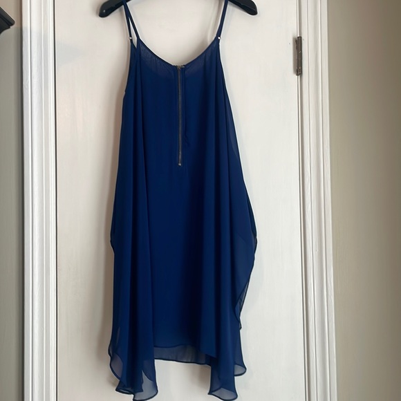 Andrew Charles Dresses & Skirts - Andrew Charles Smoky Blue Chemise Dress XS